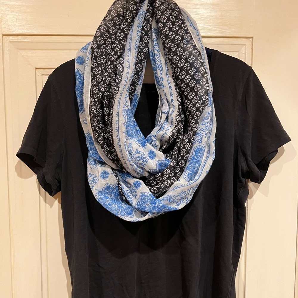 Classic Floral Scarf